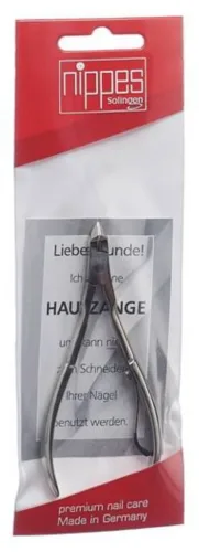 Nippes, Nippes Hautzange, vernickelt, 10 cm