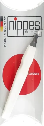 Nippes, Nippes Nagelhautmesser, weiss