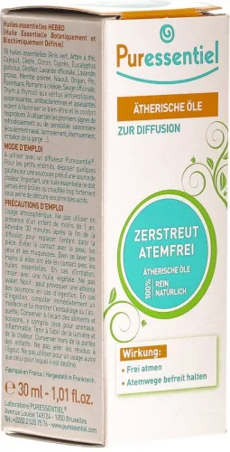 Puressentiel Atemfrei Ätherische Öle zur Diffusion (30ml)