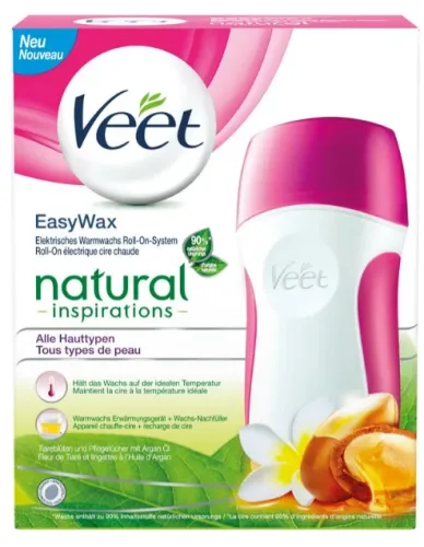 Veet, VEET EasyWax Sensitive Roll-On Set natural