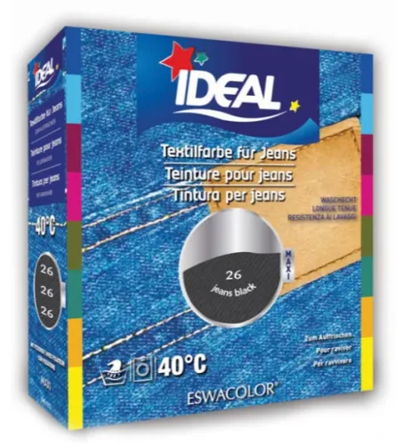 IDEAL Textilfarbe Jeans Schwarz 26 Maxi (1 Stk)