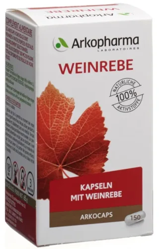 ARKOCAPS Weinrebe Kapseln (150 Stk)