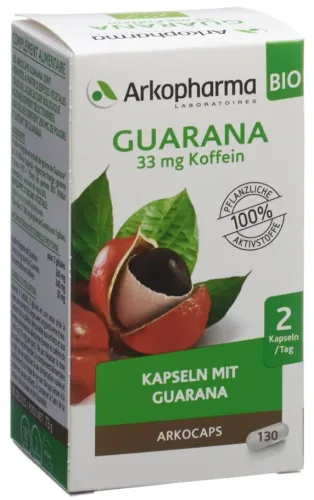 ARKOCAPS Guarana Bio Kapseln (130 Stk)