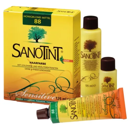 Sanotint Sensitive Haarfarbe 88 hellblond intensiv (125ml)