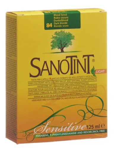 Sanotint Sensitive Haarfarbe 84 dunkelblond (125ml)