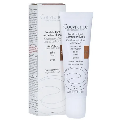 undefined, Avène Couvrance Korrigierendes Make-Up Fluid Sand 3.0 30 ml