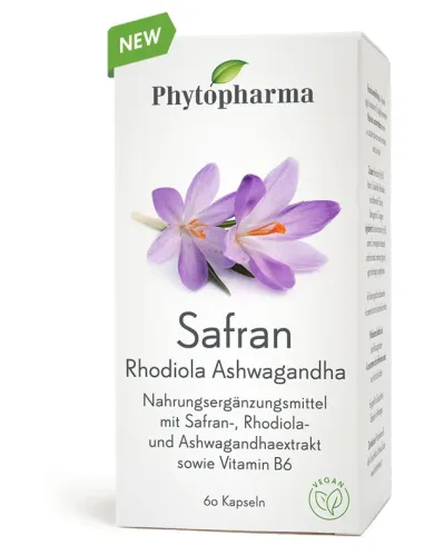 Phytopharma Safran Kapseln (60 Stk)