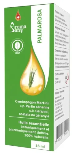 AromaSan Palmarosa Bio Ätherisches Öl (15ml)