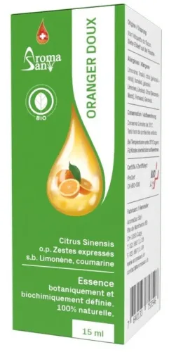 AromaSan Süssorange Bio Ätherisches Öl (15ml)