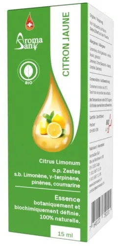 AromaSan Zitrone Bio Essenz (15ml)