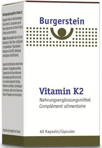 Burgerstein, BURGERSTEIN Vitamin K2 Kaps 180 mcg Ds 60 Stk