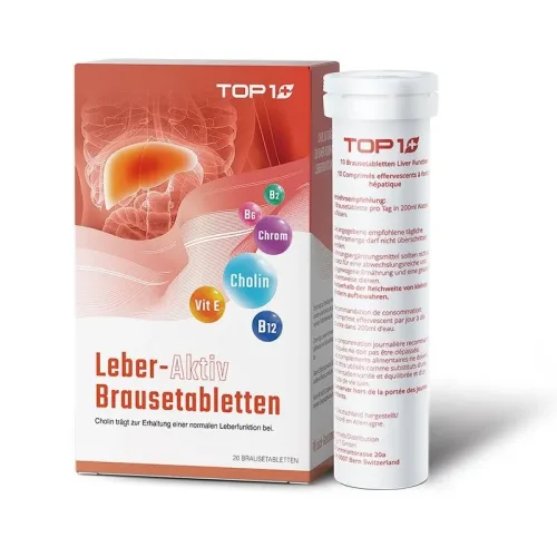 TOP 1 Leber-Aktiv Brausetabletten (20 Stk)