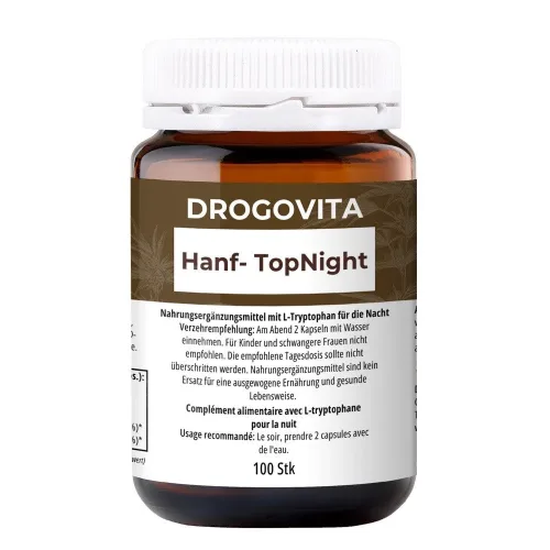undefined, Drogovita Hanf TopNight Kapseln (100 Stk)