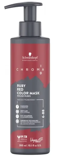 Schwarzkopf, Schwarzkopf Chroma ID Bonding Color Mask 6-88 Ruby Red 300 ml