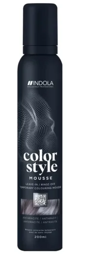 undefined, Indola Color Style Mousse Anthrazit 200 ml