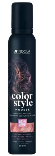undefined, Indola Color Style Mousse Erdbeer - Rosé