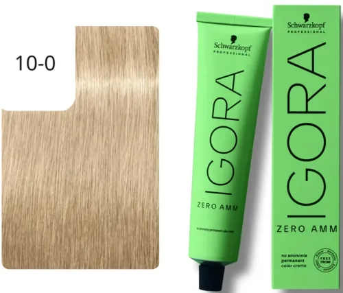 Schwarzkopf Professional, Schwarzkopf Professional Igora Zero Amm 10-0 Ultrablond 60ml