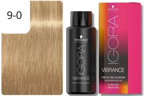 Schwarzkopf Professional, Schwarzkopf Professional Igora Vibrance 9-0 Extra Light Blonde 60ml