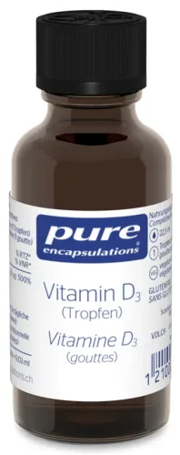 Pure Encapsulations Vitamin D3 Liquid Tropfen (22ml)