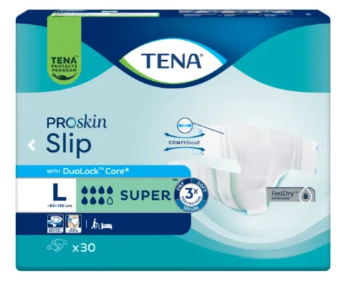 TENA proSkin Slip, Super, Grösse L (30 Stk)