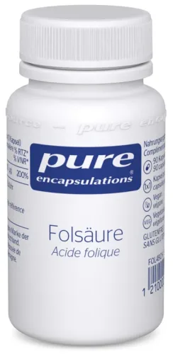 Pure Encapsulations Folsäure Kapseln (90 Stk)
