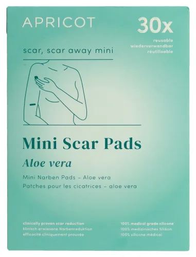 APRICOT, Apricot Wiederverwendbare Narben-Pads mit Aloe Vera Pflege Accessoires 4 ct