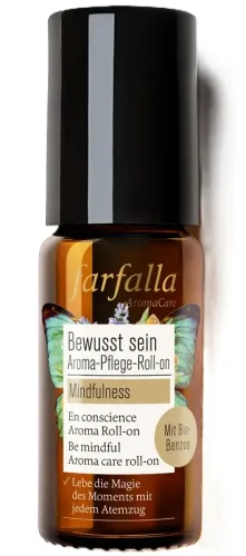 Farfalla Aroma-Pflege-Roll-On Bewusst sein (10ml)