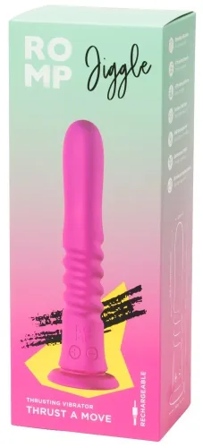 ROMP, Romp Jiggle Dildo mit Stossfunktion