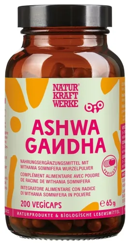 NATURKRAFTWERKE Bio Ashwagandha Vegicaps (65g)