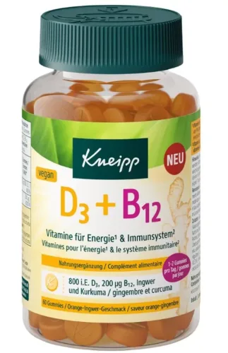 Kneipp, Kneipp D3 + B12 Gummies 60 Stück