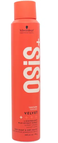 Schwarzkopf, Schwarzkopf OSiS+ Velvet Lightweight Wax-Effect Spray 200 ml
