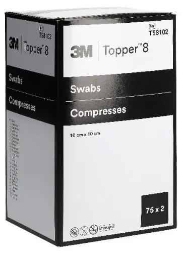 TOPPER, Topper 8 NW Kompressen 10x10cm steril 150 Stk
