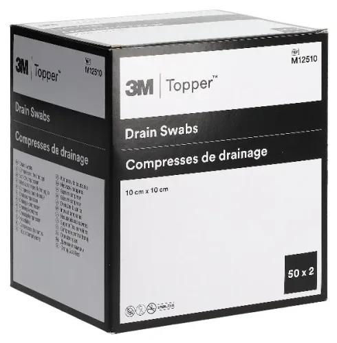 TOPPER, Topper Schlitzkompressen 10x10cm steril 50 Btl 2 Stk