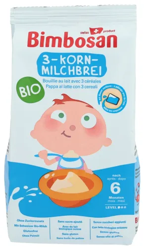 Bimbosan, Bimbosan Bio-3-Kornmilchbrei Btl 300 g