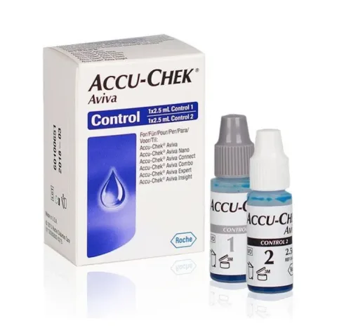 Roche, ACCU-CHEK AVIVA Kontroll-L&ouml;sung 2 x 2.5 ml