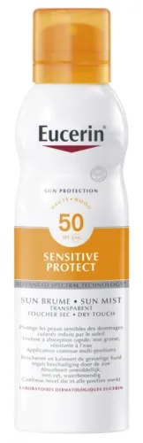 Eucerin, EUCERIN SUN Sens Protect Spr Tran Dry LSF50 200 ml