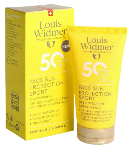 Louis Widmer, Louis Widmer - Face Sun Protection Sport 50, 50 ml