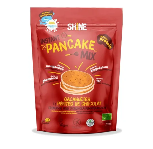 Shine, Shine Instant Pancake Mix Erdnuss & Schokoladenstückchen BIO Btl 300 g