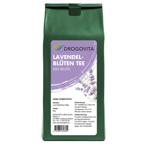 PDM to be maintained, Drogovita Lavendel-Kräutertee