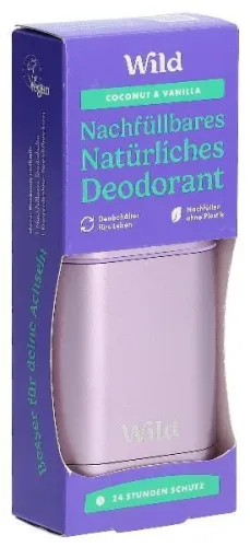 Wild, Wild Deodorant Starterset Stick Purple + Coconut Vanilla 40 g