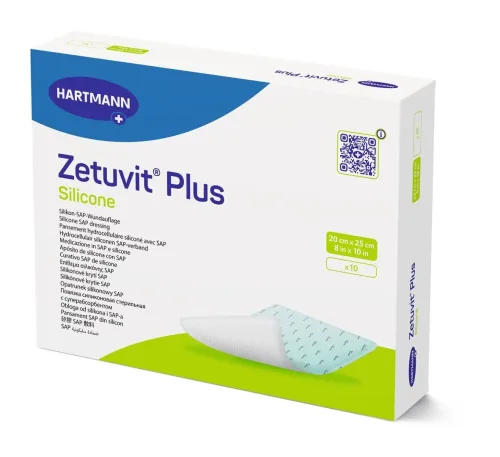 Zetuvit, Hartmann Zetuvit Plus Silikon 20 x 25 cm
