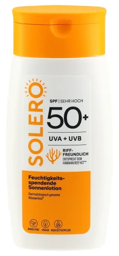 SOLERO, Solero Sonnenlotion feuchtigkeitsspendend Spf50+ 200 ml