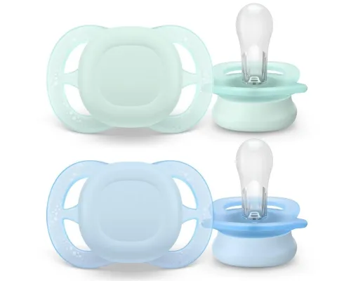 PHILIPS AVENT, Philips Avent Ultra Start Schnuller 0-6 Monate, Grün/Blau