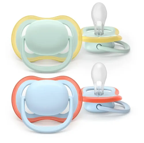 PHILIPS AVENT, Philips Avent Ultra Air Sucette +0m Luft pistache/bleu