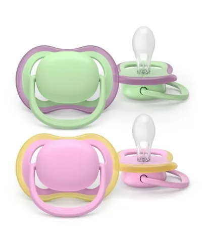 PHILIPS AVENT, Philips Avent Schnuller ultra air 6-18 Monate Doppelpack, mint/pink