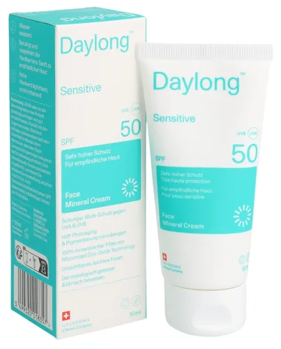 undefined, Daylong Sun Allergic & Hypersensitive Sensitive Face Mineral Cream SPF 50 50 ml