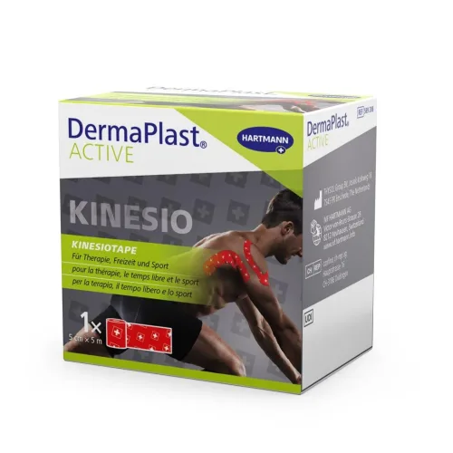 DERMAPLAST, DermaPlast Active Kinesiotape 5cmx5m Swiss Edt