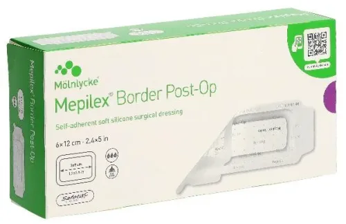 Mepilex, Mepilex Border Post OP 6x12cm Box 10 Stk