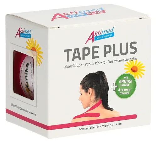 AKTIMED, Aktimed Tape Plus Kinesiotape 5cmx5m pink