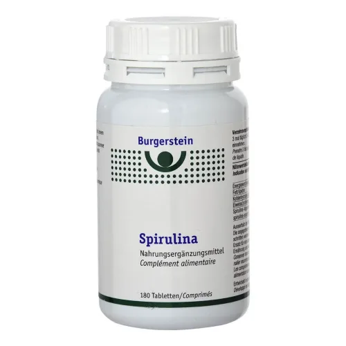 Burgerstein, BURGERSTEIN Spirulina Tabl Ds 180 Stk